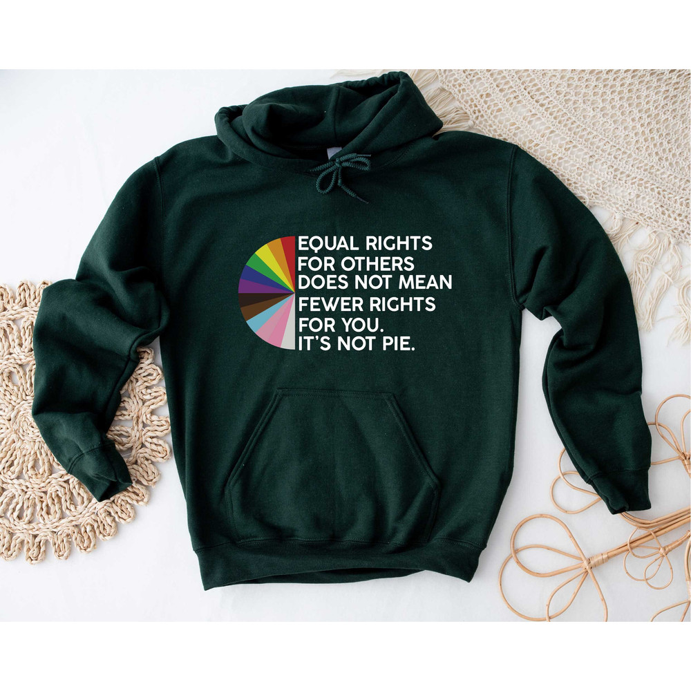 Equal rights for others does not mean fewer rights for you Sweatshirt, it not pie hoodie, LGBT Rainbow, Black Rainbow, Transgender Rainbow - 4.jpg