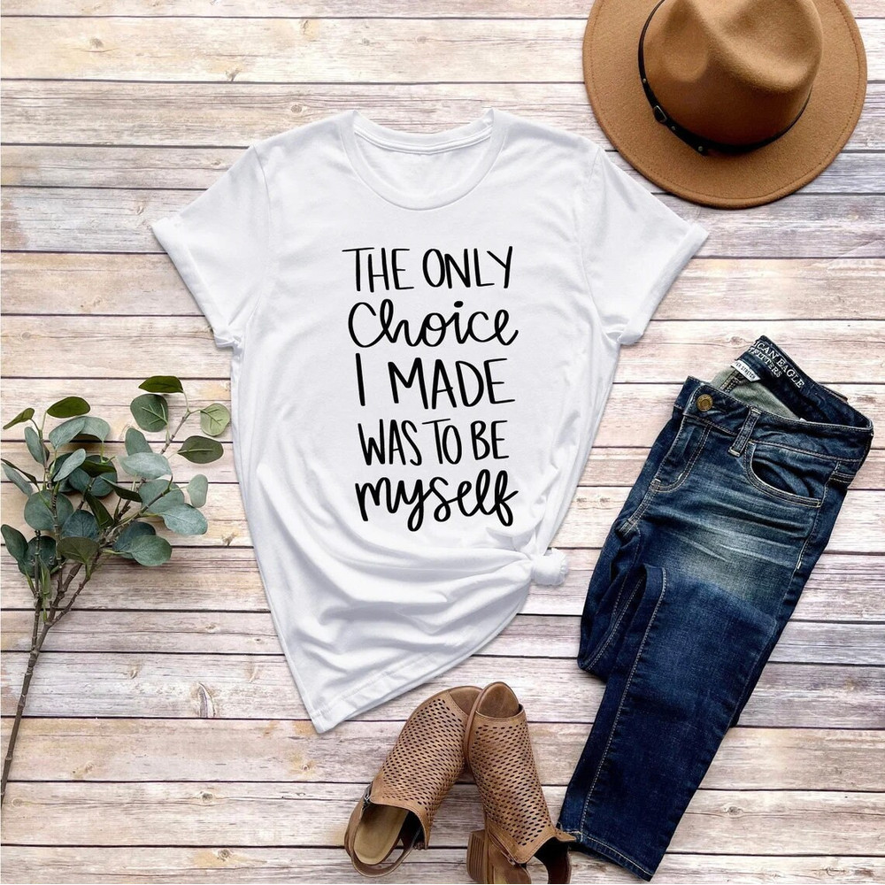 The Only Choice I Made Was To Be Myself Shirt, LGBT Shirt, LGBT Pride Shirt, Pride Shirt, Love is Love Shirt, LGBT Clothing Pride Shirt - 3.jpg