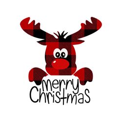 merry chritsmas reindeer svg, christmas svg, reindeer svg, farm svg, santa hat svg, merry christmas svg, christmas tree