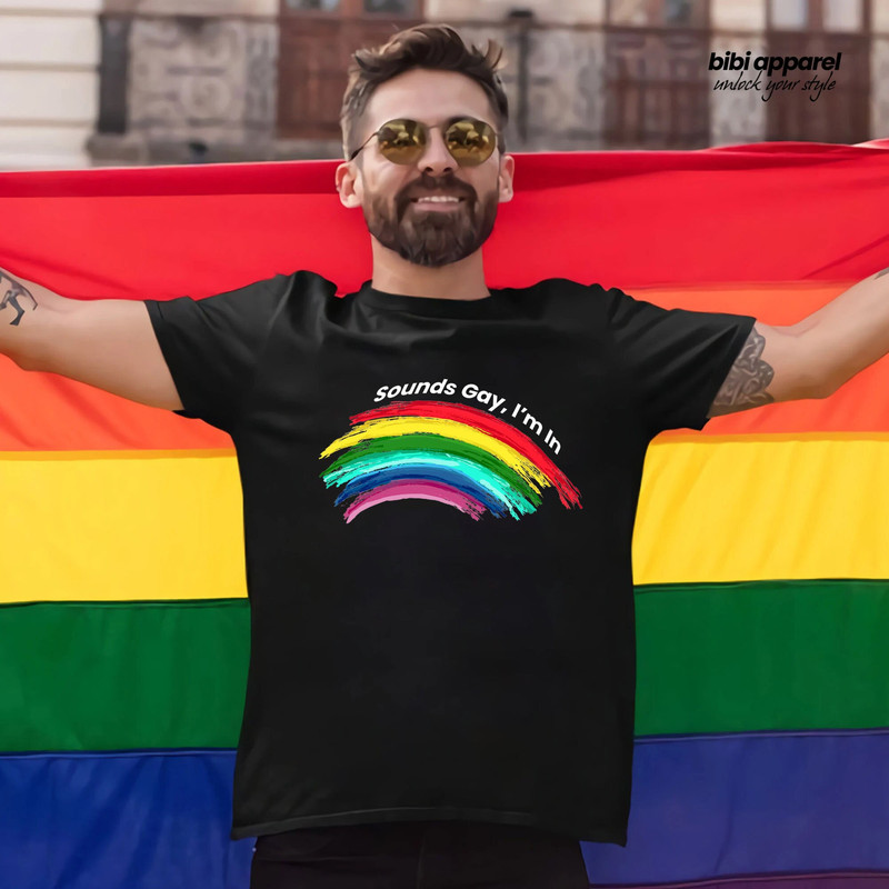 Sounds Gay I'm In Pride Shirt, Gay Pride Shirt, LGBTQ Shirt, Trans T Shirt, LGBT Gay Shirt, Ally Shirt, Gay Pride Trans Shirt, Gay Clothing - 1.jpg