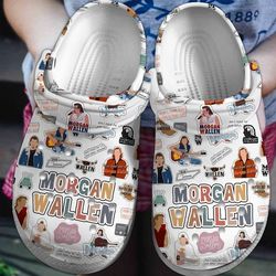 morgan wallen crocs concert, sandals, shoes, morgan wallen