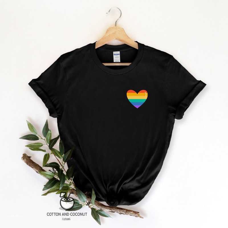 Pride T-shirt, Gay Pride Shirt, Rainbow Shirt, Pride Rainbow T-shirt, Pride Shirt, LGBT Pride Tee, Support LGBTQ Tee - 2.jpg
