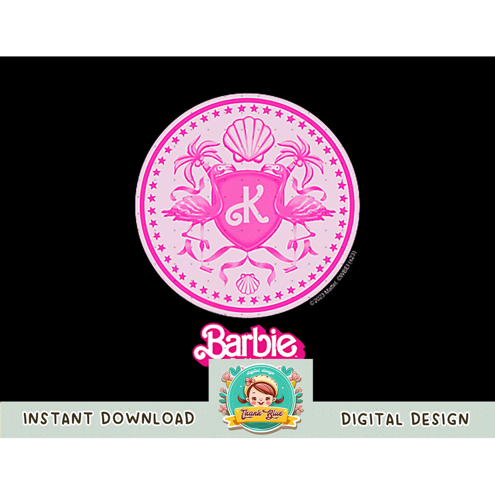 Barbie The Movie - Ken Flamingo Badge png, sublimation copy.jpg