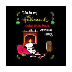 this is my hallmark christmas movie watching shirt svg, christmas svg, snoopy svg, santa hat svg, hallmark svg, merry ch