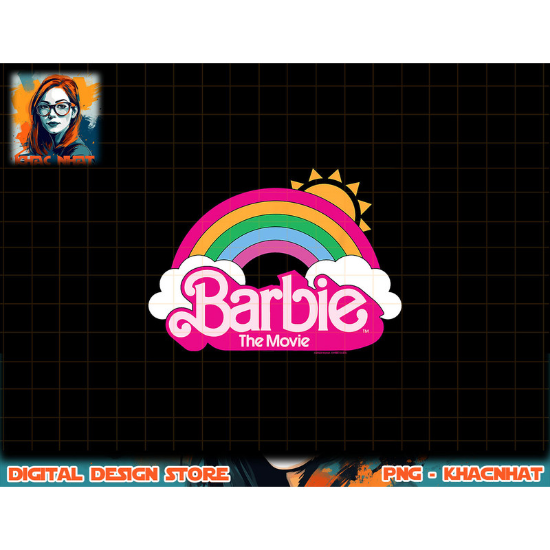 Barbie The Movie - Rainbow Logo png, sublimation copy.jpg