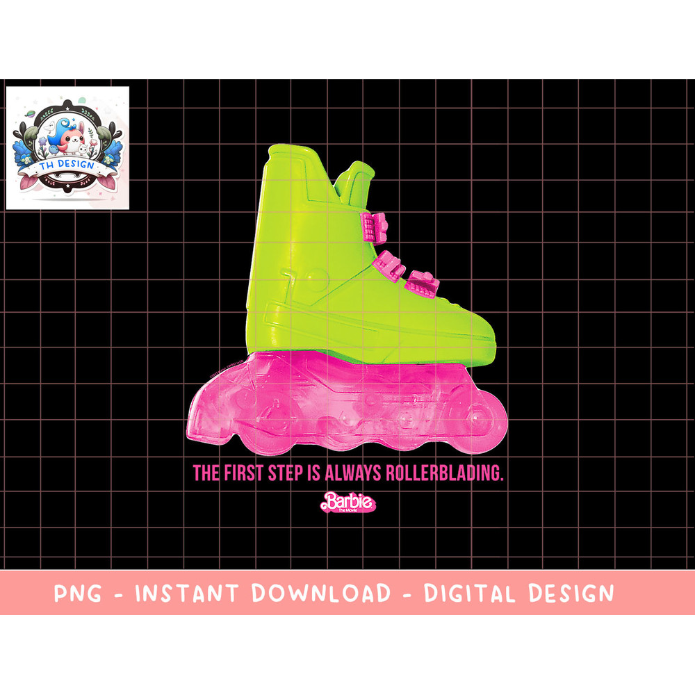 Barbie The Movie - Rollerblading Barbie png, sublimation copy.jpg