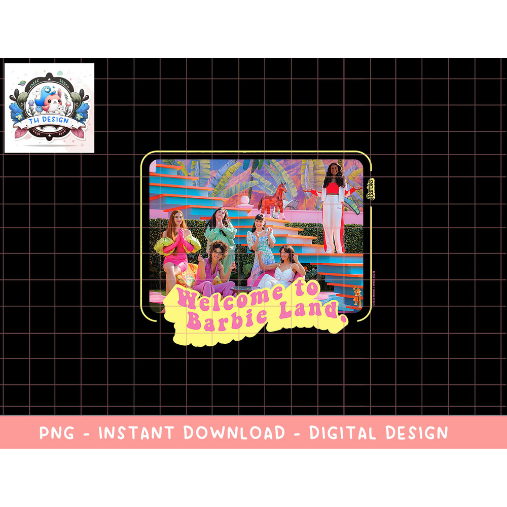 Barbie The Movie Barbie Land png, sublimation copy.jpg