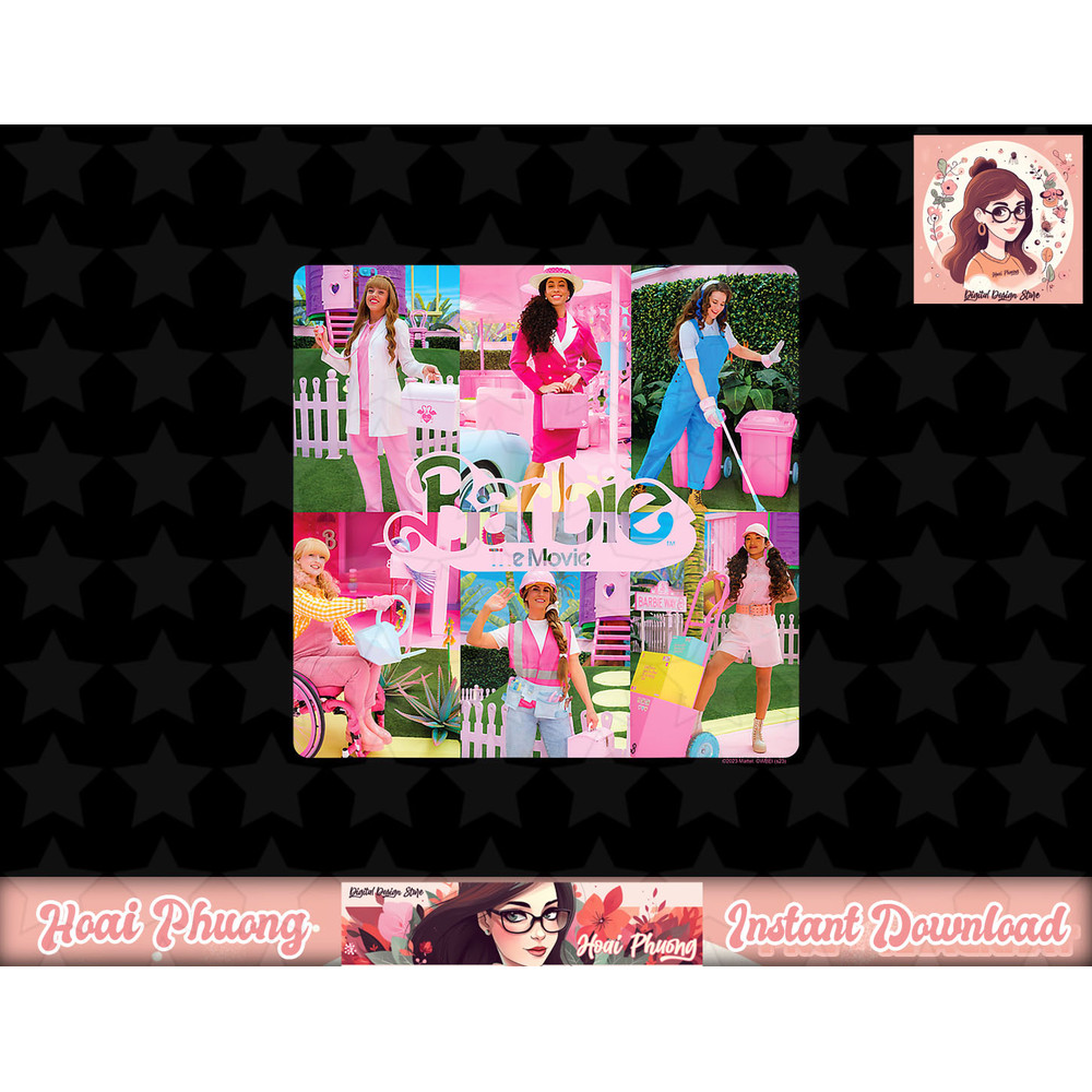 Barbie The Movie Barbie Movie Grid png, sublimation copy.jpg