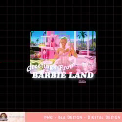 barbie the movie greetings from barbie land png, sublimation copy