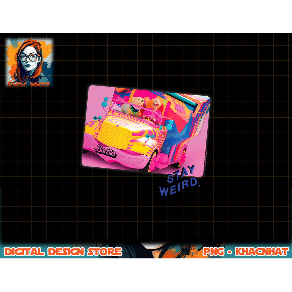 Barbie The Movie Stay Weird png, sublimation copy.jpg