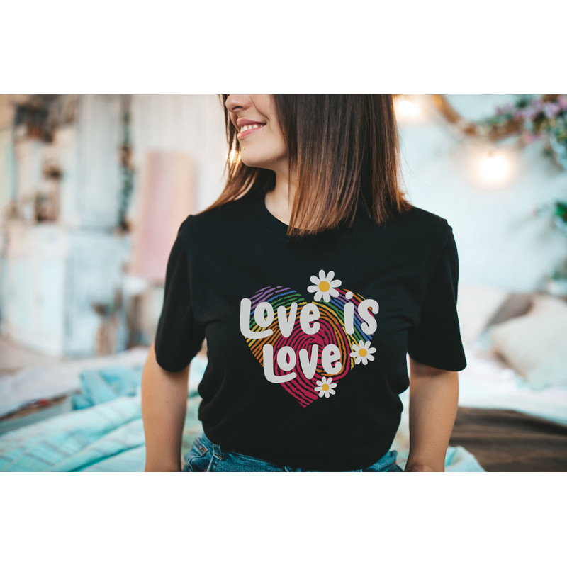 Love is Love Pride Shirt Pride Ally Shirt, LGBT Shirt, Pride Shirt, Human Rights Shirt, Proud Ally, Subtle Pride Tee, Pride Parade Apparel - 2.jpg