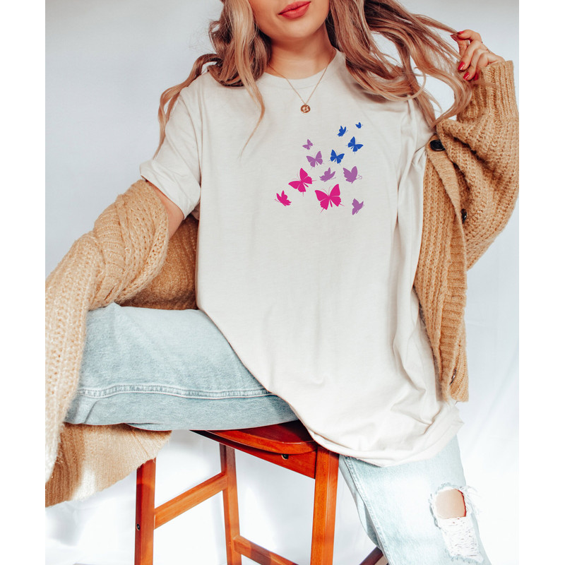 Subtle Bi Pride Shirt, Bi Pride, Bi Pride Ally Shirt, Pride Ally Shirt, Subtle Pride Shirt, Discreet Pride, LGBT Ally Shirt, Bisexual Pride - 3.jpg