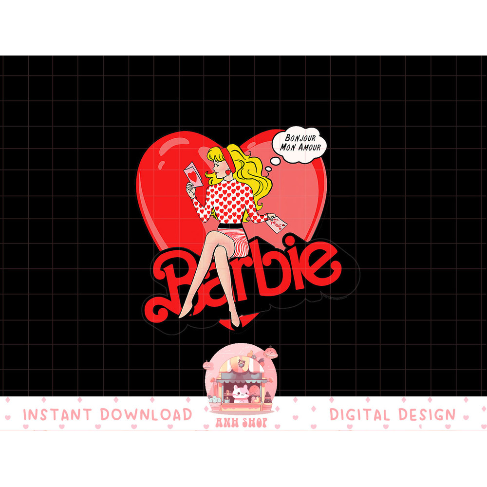 Barbie Valentines Bonjour Mon Amour png, sublimation copy.jpg