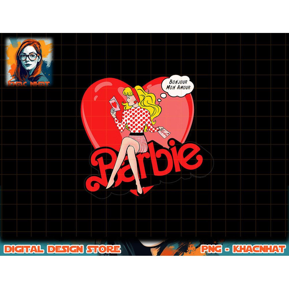 Barbie Valentines Bonjour Mon Amour png, sublimation copy.jpg
