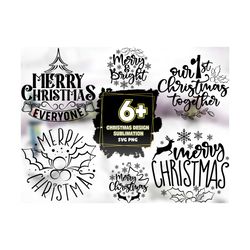 christmas design sublimation svg bundle, christmas svg, xmas svg, christmas cut files, merry christmas svg