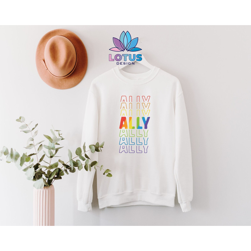 LGBT Ally T-Shirt, LGBT Pride Shirt, Love Is Love Shirt, Rainbow Sweat, Equality Rights Tee, Lesbian Pride Tee, Gay Pride Tee, Banned Books - 1.jpg