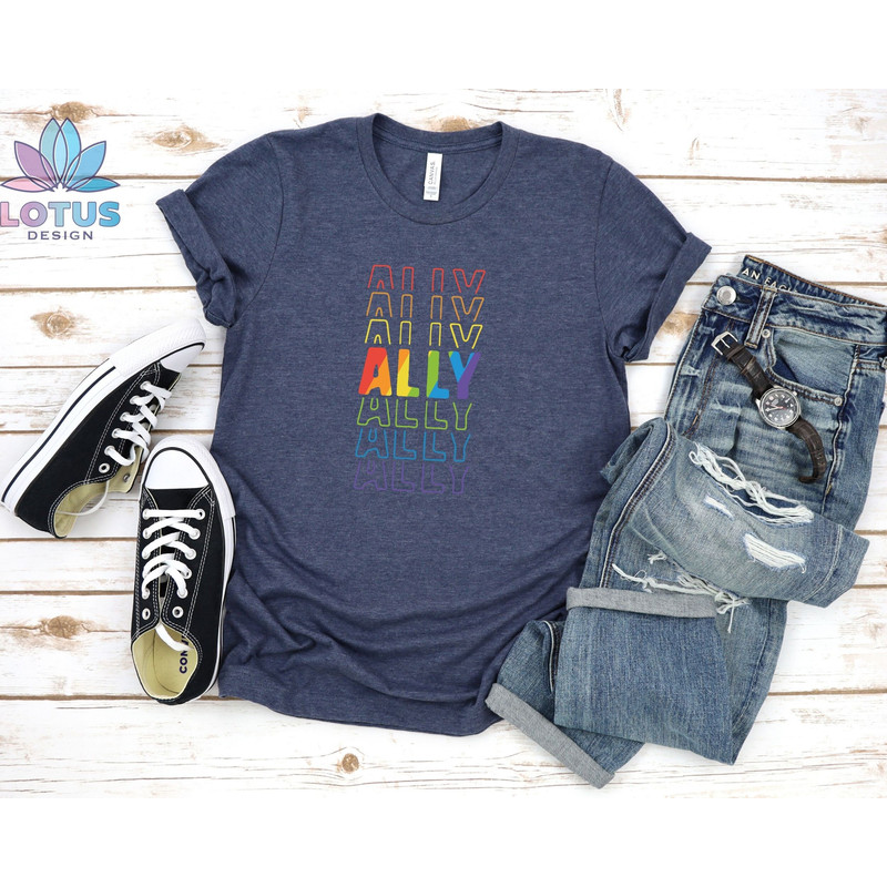 LGBT Ally T-Shirt, LGBT Pride Shirt, Love Is Love Shirt, Rainbow Sweat, Equality Rights Tee, Lesbian Pride Tee, Gay Pride Tee, Banned Books - 2.jpg