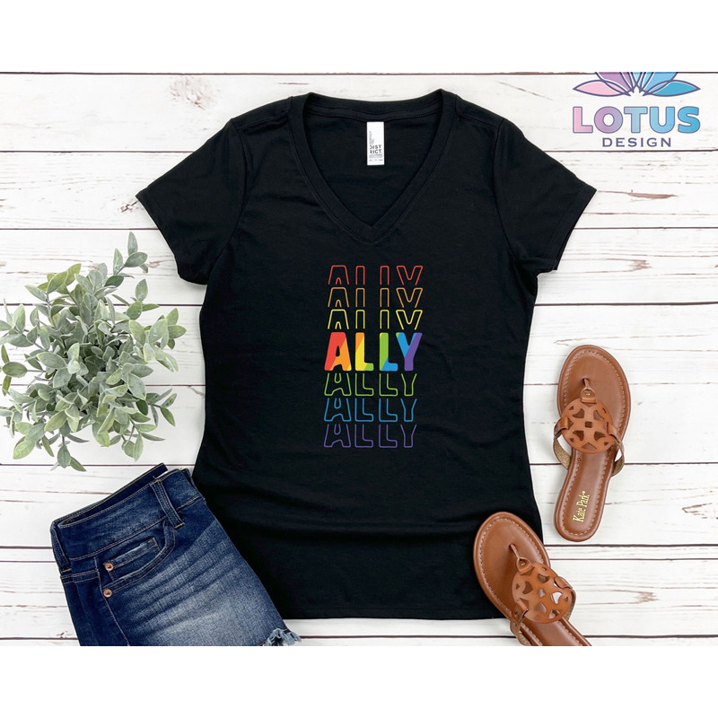 LGBT Ally T-Shirt, LGBT Pride Shirt, Love Is Love Shirt, Rainbow Sweat, Equality Rights Tee, Lesbian Pride Tee, Gay Pride Tee, Banned Books - 3.jpg
