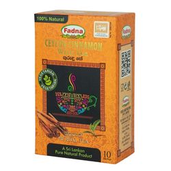 organic cinnamon tea herbal spice ceylon high-quality tea 10 bags