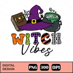 Witch Vibes Sublimation Halloween Png