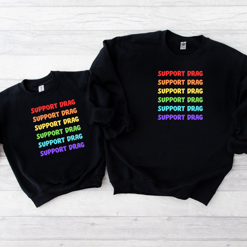 Support Drag Shirt, Pro Drag Queen Top, LGBTQ Rights Shirt, Drag Ban Protest Shirt, Rainbow Drag Show Shirt, Gay Rights Gift, Social Justice - 4.jpg