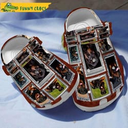 3d huge rottweiler dog crocs, sandals, shoes, huge rottweiler dog