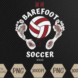 official barefoot soccer x svg, eps, png, dxf, digital download