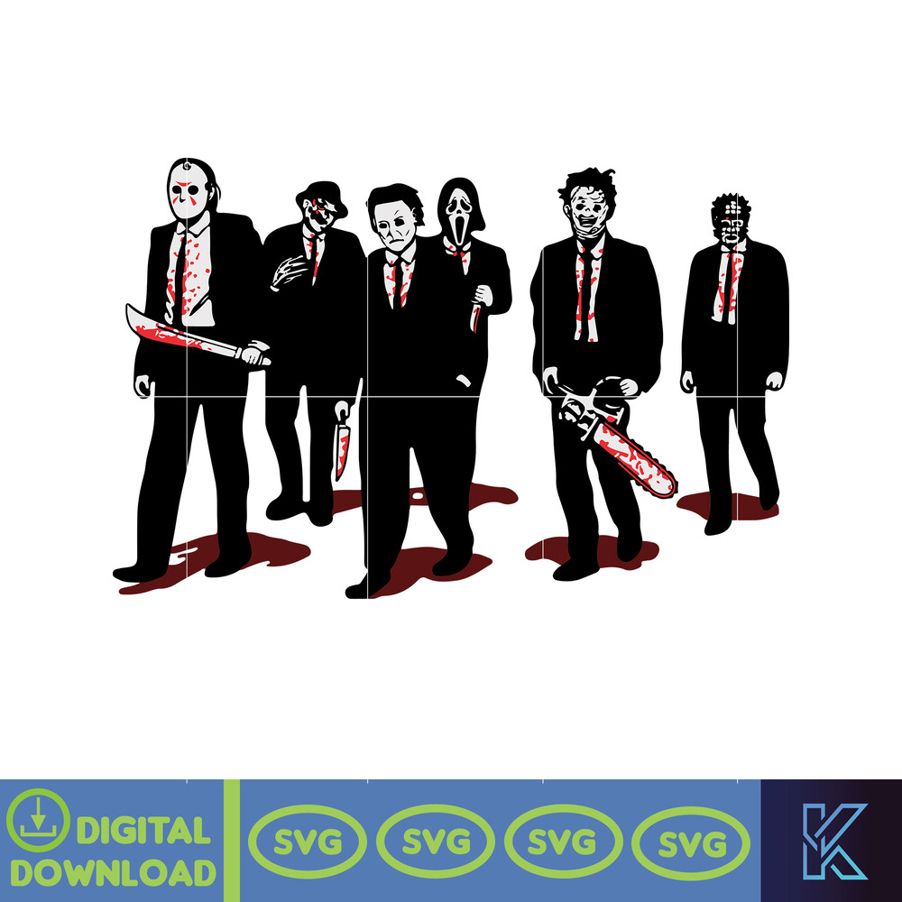 Halloween Svg, Horror Svg, Horror Characters Svg File for Cricut Digital Instant Download (2).jpg