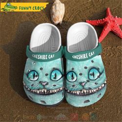 alice in wonderland cheshire cat crocs, sandals, shoes