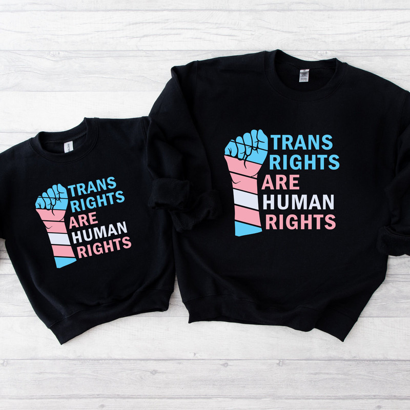 Trans Rights are Human Rights Shirt, Protect Trans Kids Tee, Transgender Pride Shirt, LGBTQIA Rights Top, Trans Lives Matter Shirt Gift - 4.jpg
