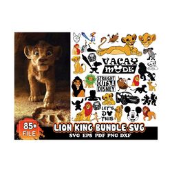 85 lion king bundle svg, disney svg, lion king svg