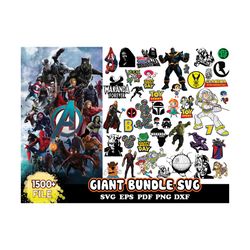 1500 giant bundle svg, disney svg, giant bundle svg