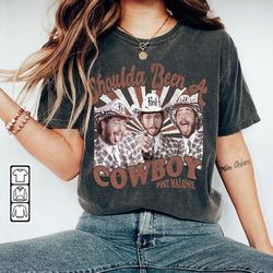 vintage post malone rap twelve carat tour shirt, shoulda been a cowboy y2k shirt, post malone merch, post malone graphic
