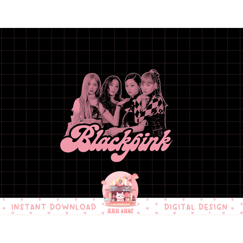 BLACKPINK Official Pink Photo Short Sleeve png, sublimation copy.jpg