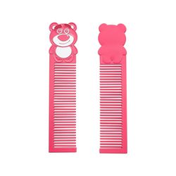 Disney Anime Lotso Toys Lotso Comb Cute Cartoon Pink Bears Metal Comb