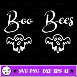 boo bees svg, boo svg, ghost svg, funny halloween svg halloween svg, cricut, silhouette