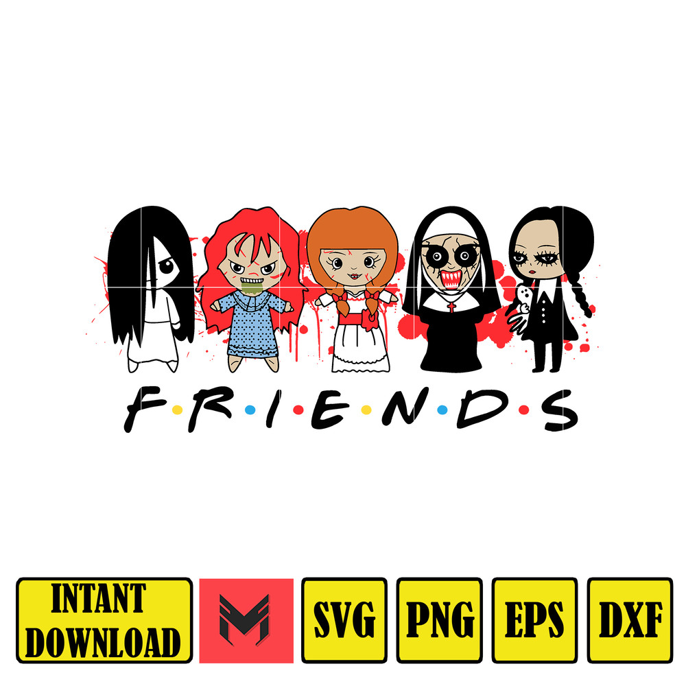 Halloween Svg, Horror Svg, Horror Characters Svg File for Cricut Digital Instant Download (17).jpg