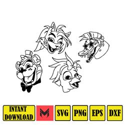 halloween svg, horror svg, horror characters svg file for cricut digital instant download (18)