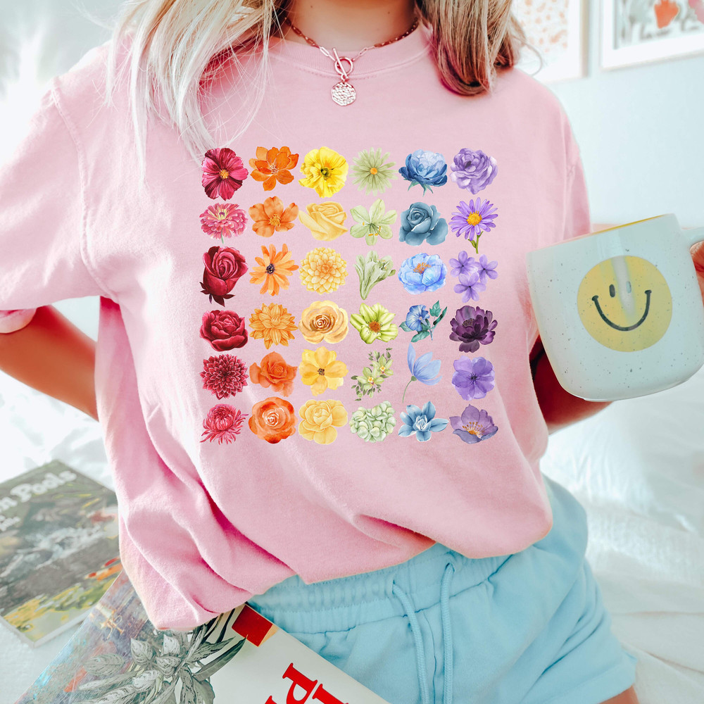 comfort colors pride shirt,wildflower pride month shirt,Cute Pride Shirt,LGBTQ Ally,Subtle Pride T-Shirt,Queer Gift,Lesbian Shirt,Gay Shirt - 4.jpg