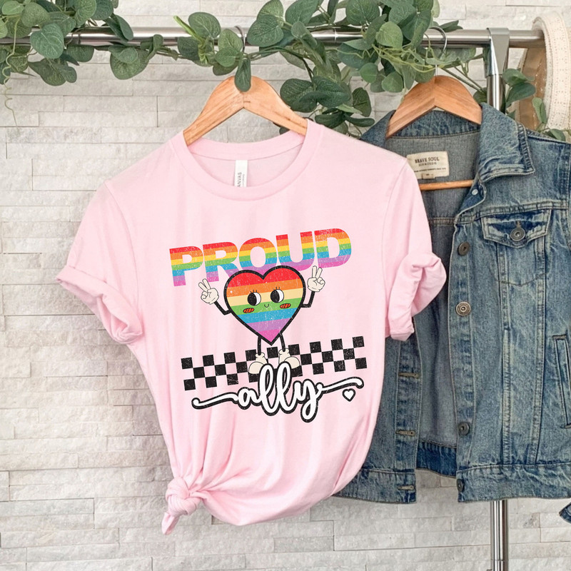 Gay pride shirt, Pride Rainbow Shirt, LGBT Shirt, Lesbian pride Shirt,Gay Pride Shirt,Ally Gift,70s pride, ally shirt,LGBTQIA+ Ally, Gay Mom - 6.jpg