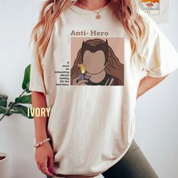 comfort colors wanda anti-hero shirt, wanda maximoff shirt, scarlet witch anti-hero shirt, marvel shirt, maximoff 1989 s