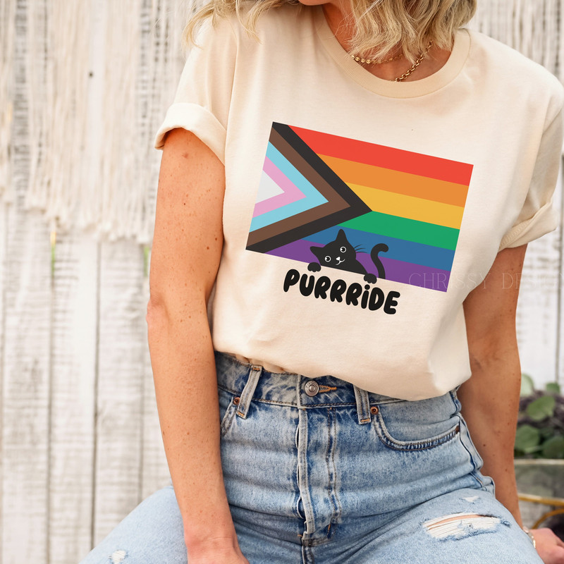 Lgbt Pride T-Shirts, LGBT Shirt, Ally Cat Pride Shirt, Lesbian Shirt, Bisexual Shirt, Gay Shirt, LGBTQA+ flag, Ally Shirt, Pride month flag - 1.jpg