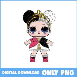 heartbreaker lol doll png, heartbreaker png, queen png, lol doll png, lol surprise png, lol surprise doll png, png file