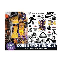 140 kobe bryant bundle, sport svg, kobe bryant svg
