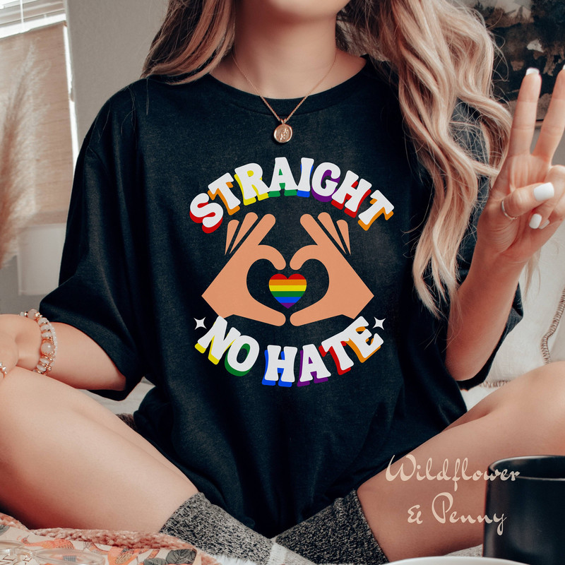 Pride shirt, Proud Ally shirt, Ally shirt, LGBT shirt, lgbtq, pride month tee, rainbow pride tshirt, proud mom shirt, human rights shirt - 1.jpg