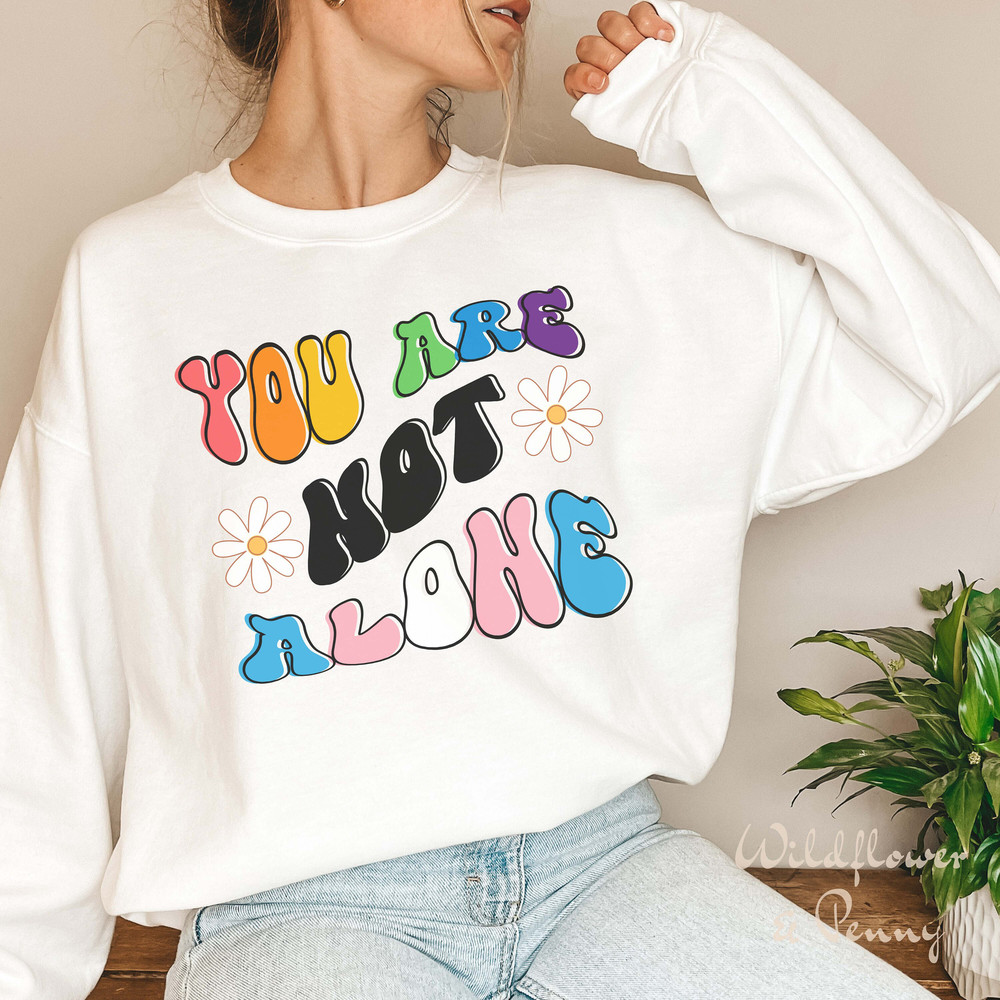 Pride sweatshirt, pride month outfit, ally sweatshirt, pride month shirt, gay rights gift, lesbian pride outfit, trans acceptance, gay pride - 5.jpg