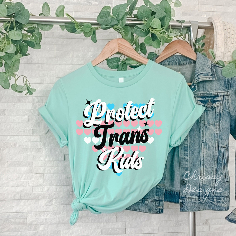 Protect Trans Kids, LGBTQ Pride, Trans Pride, Ally Gift, Trans Pride Flag Tee, Distressed Trans Shirt, Trans Rights, Vintage Trans Tee - 3.jpg
