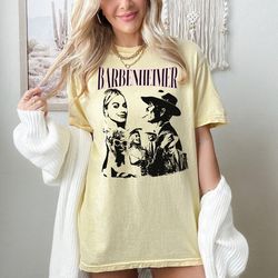 vintage barbenheimer shirt, comfort colors barbenheimer shirt, comeon baby lets go party shirt, oppenheimer shirt, funny