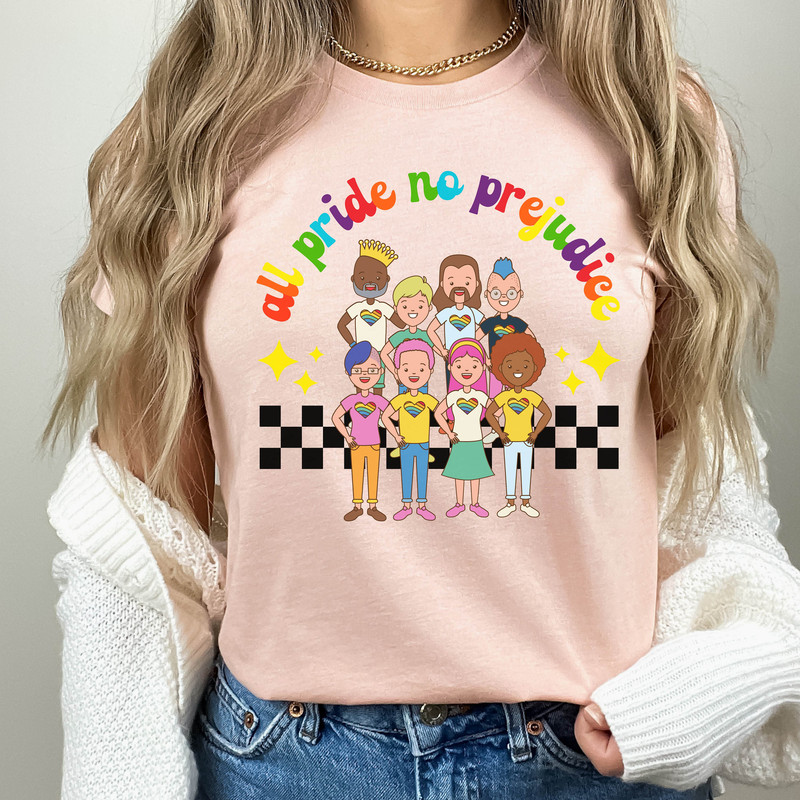 rainbow pride shirt, all pride no prejudice pride month shirt, lesbian pride outfit, gay rights blm shirt, lgbtq pride shirt, pride ally tee - 5.jpg