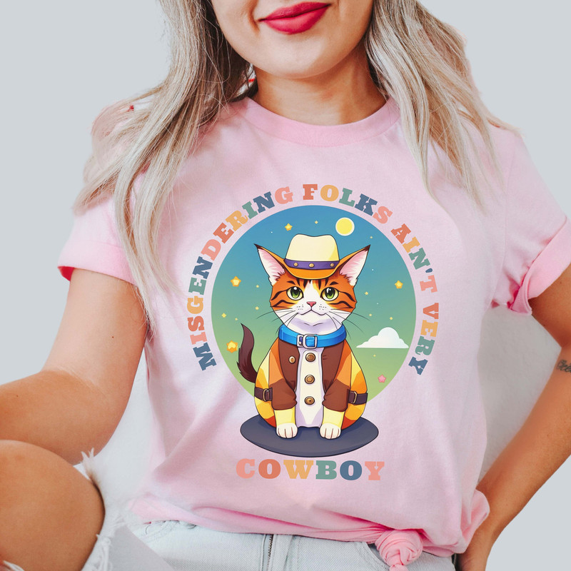 respect other peoples pronouns shirt, misgendering aint cowboy shirt, funny pride shirt, lgbtq shirt, gay ally shirt, queer tshirt,nonbinary - 5.jpg